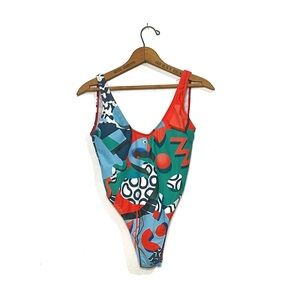 Abstract Bathing Suit